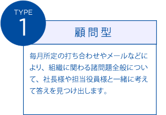 TYPE:1 顧問型